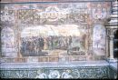 Tilework representing Huelva, Plaza de Espana, Seville